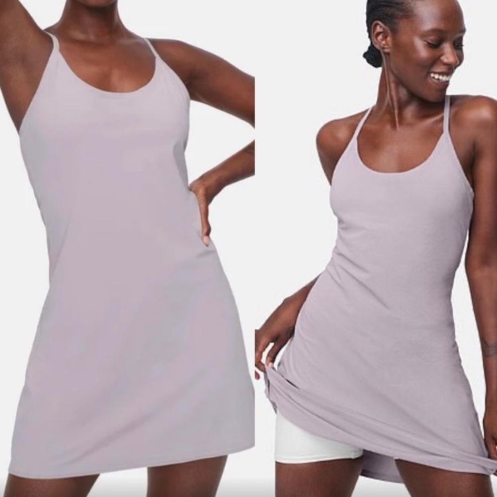 Outdoor Voices Exercise Dress - Earl Grey size S